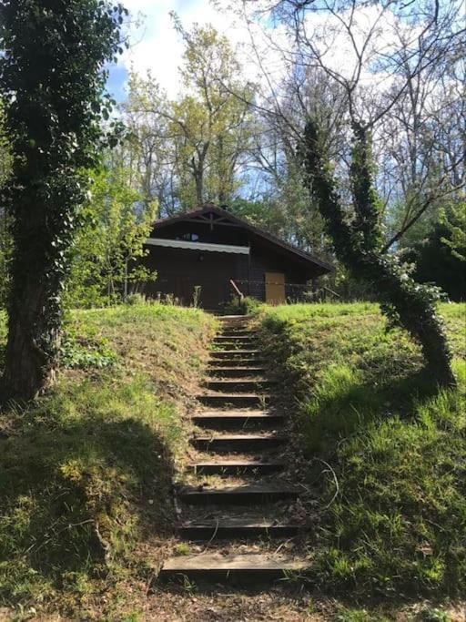 Chalet Au Milieu De La Foret Avec Lac A Proximite Layrac Kültér fotó